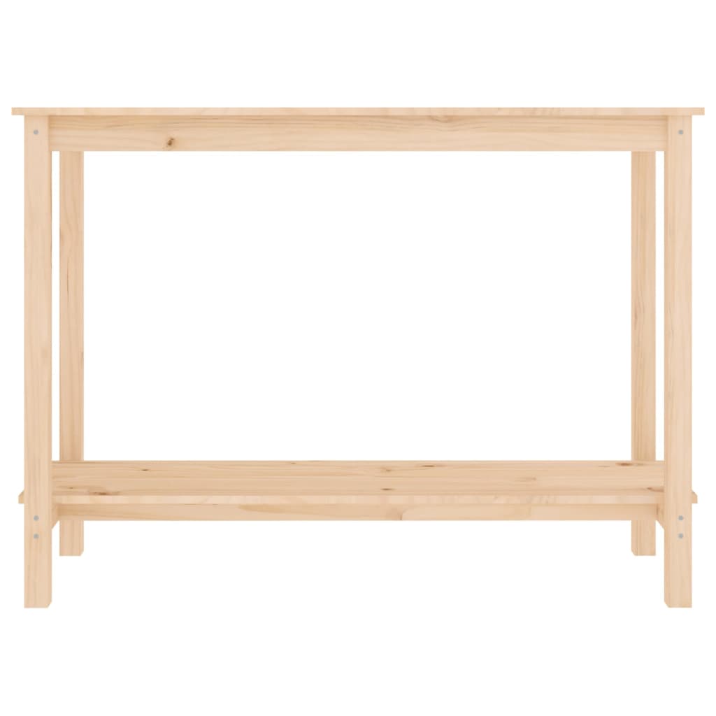 Avlastningsbord Konsollbord Tre 110x40x80 cm heltre furu