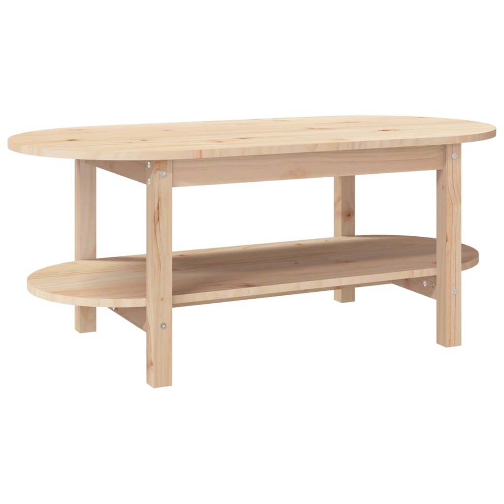 Salongbord Sofabord Tre heltre furu 110x55x45 cm