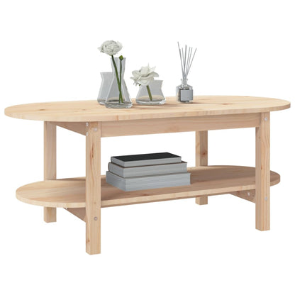 Salongbord Sofabord Tre heltre furu 110x55x45 cm