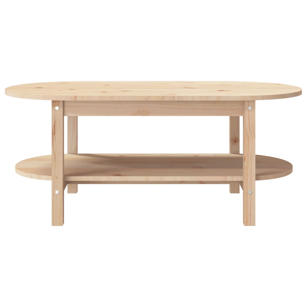 Salongbord Sofabord Tre heltre furu 110x55x45 cm