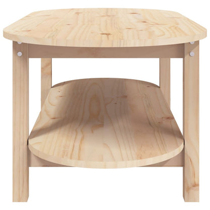 Salongbord Sofabord Tre heltre furu 110x55x45 cm