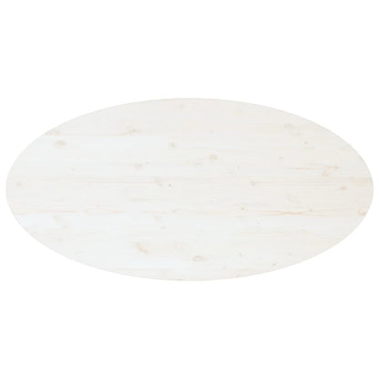Salongbord Sofabord Hvit 110x55x45 cm heltre furu