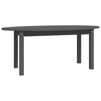 Salongbord Sofabord Grå 110x55x45 cm heltre furu