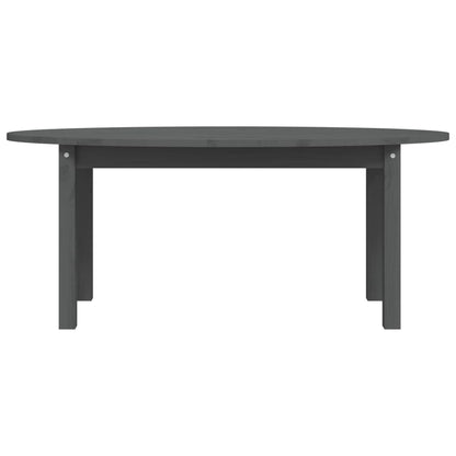 Salongbord Sofabord Grå 110x55x45 cm heltre furu
