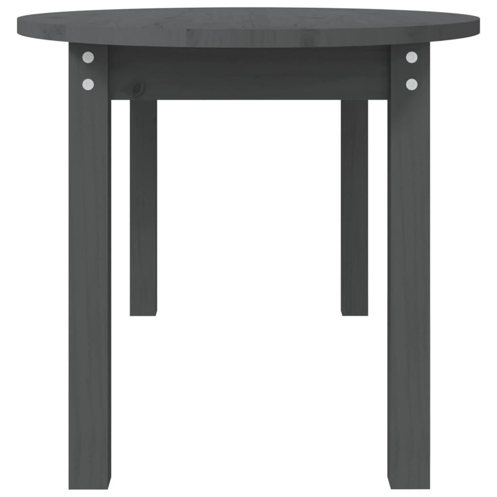 Salongbord Sofabord Grå 110x55x45 cm heltre furu