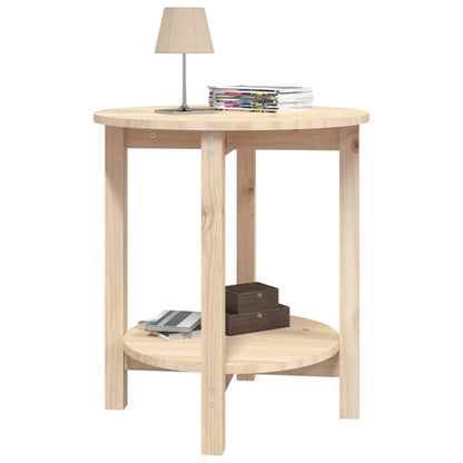 Salongbord Sofabord Tre heltre furu Ø 55x60 cm
