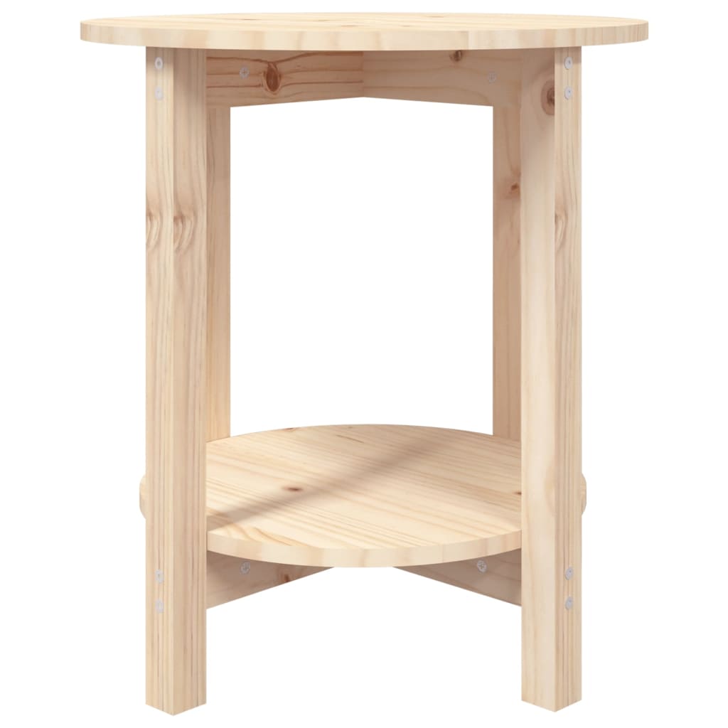 Salongbord Sofabord Tre heltre furu Ø 55x60 cm