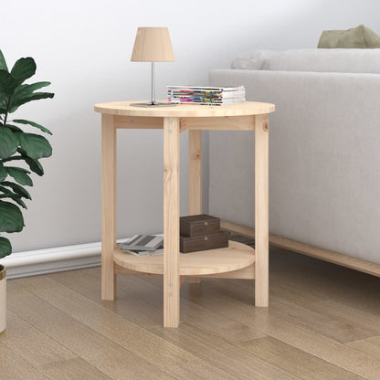 Salongbord Sofabord Tre heltre furu Ø 55x60 cm