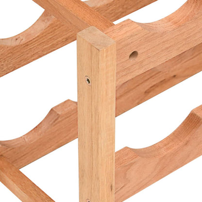 Vinstativ for 12 flasker heltre valnøtt