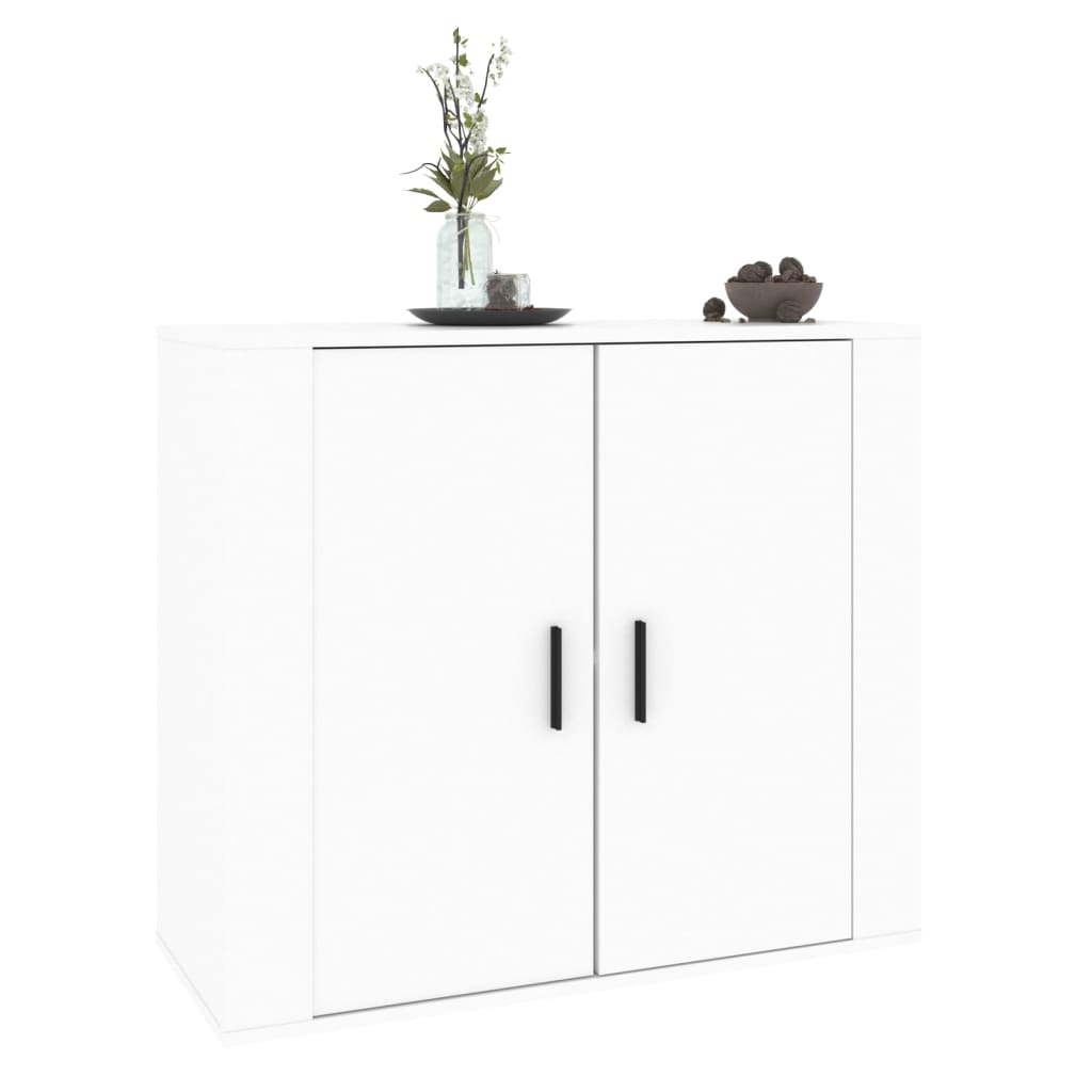 Skjenk Hvit 80x33x70 cm