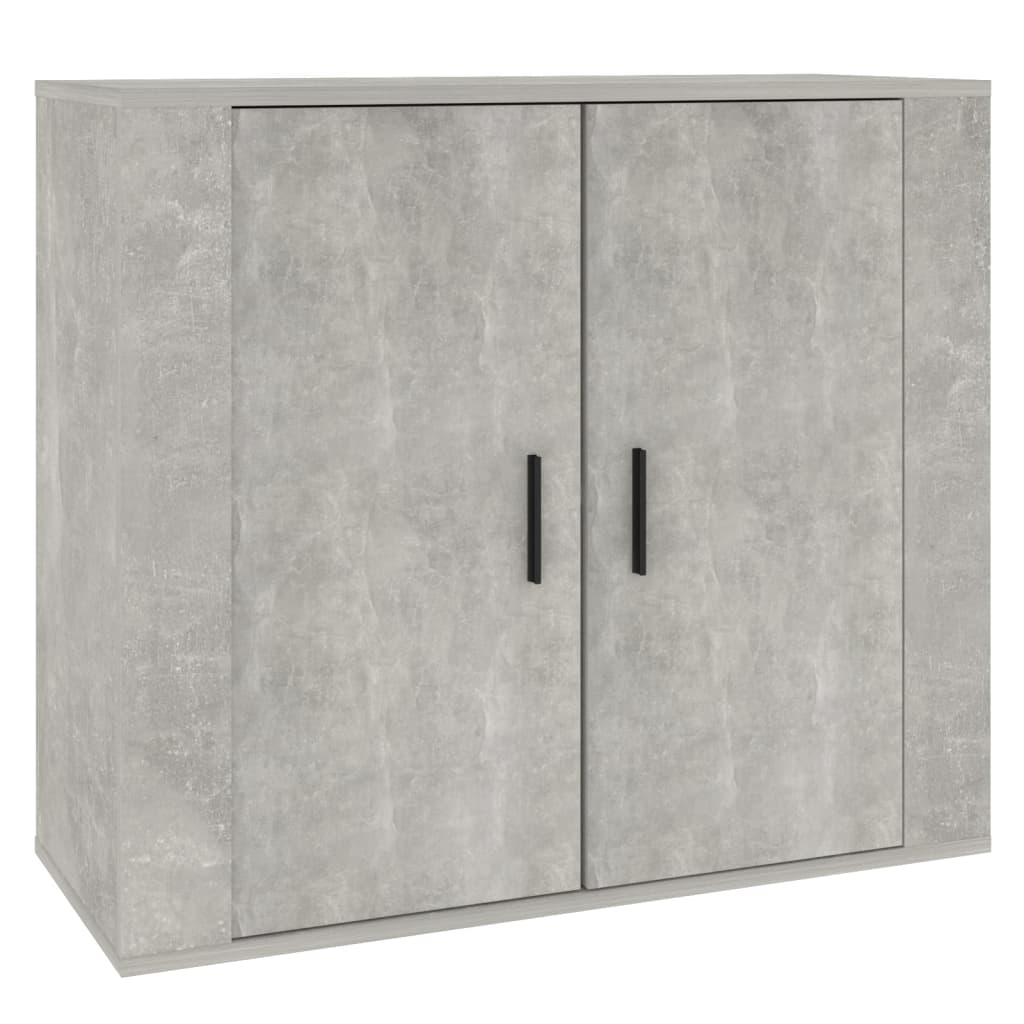 Skap Betonggrå 80x33x70 cm