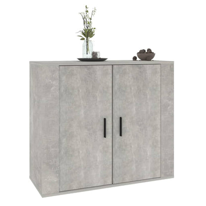 Skap Betonggrå 80x33x70 cm