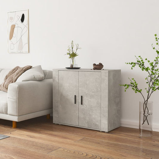 Skap Betonggrå 80x33x70 cm