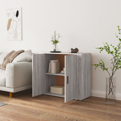 Skap Sonoma Grå 80x33x70 cm
