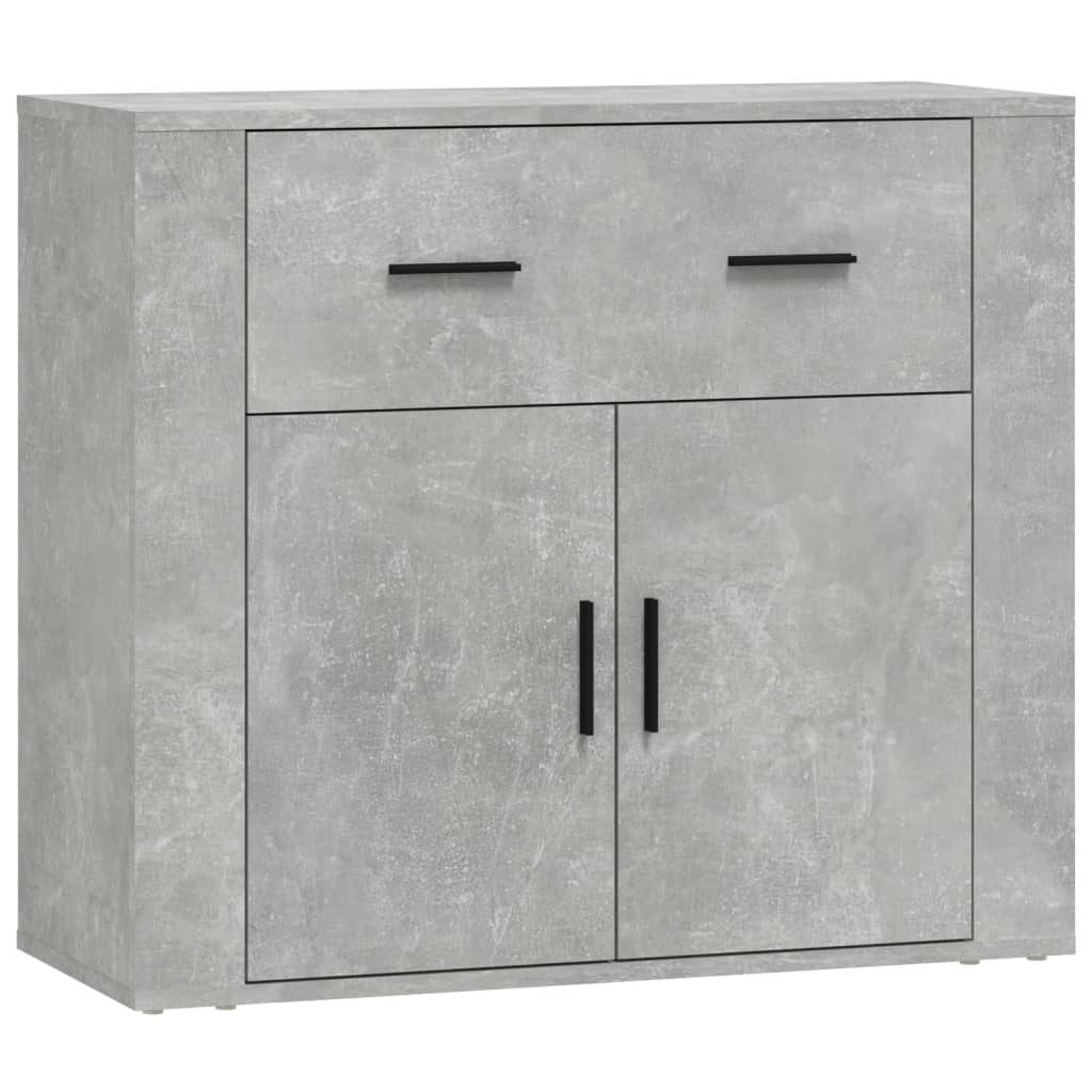 Skap Betonggrå 80x33x70 cm