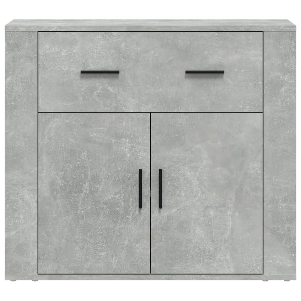 Skap Betonggrå 80x33x70 cm