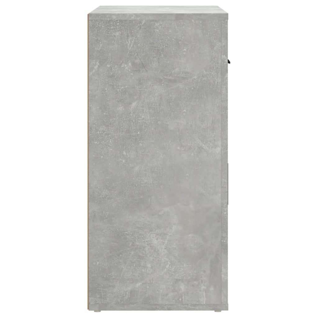 Skap Betonggrå 80x33x70 cm