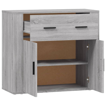 Skap Sonoma Grå 80x33x70 cm