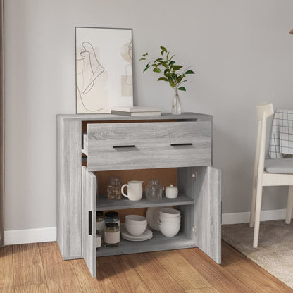 Skap Sonoma Grå 80x33x70 cm