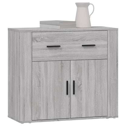 Skap Sonoma Grå 80x33x70 cm