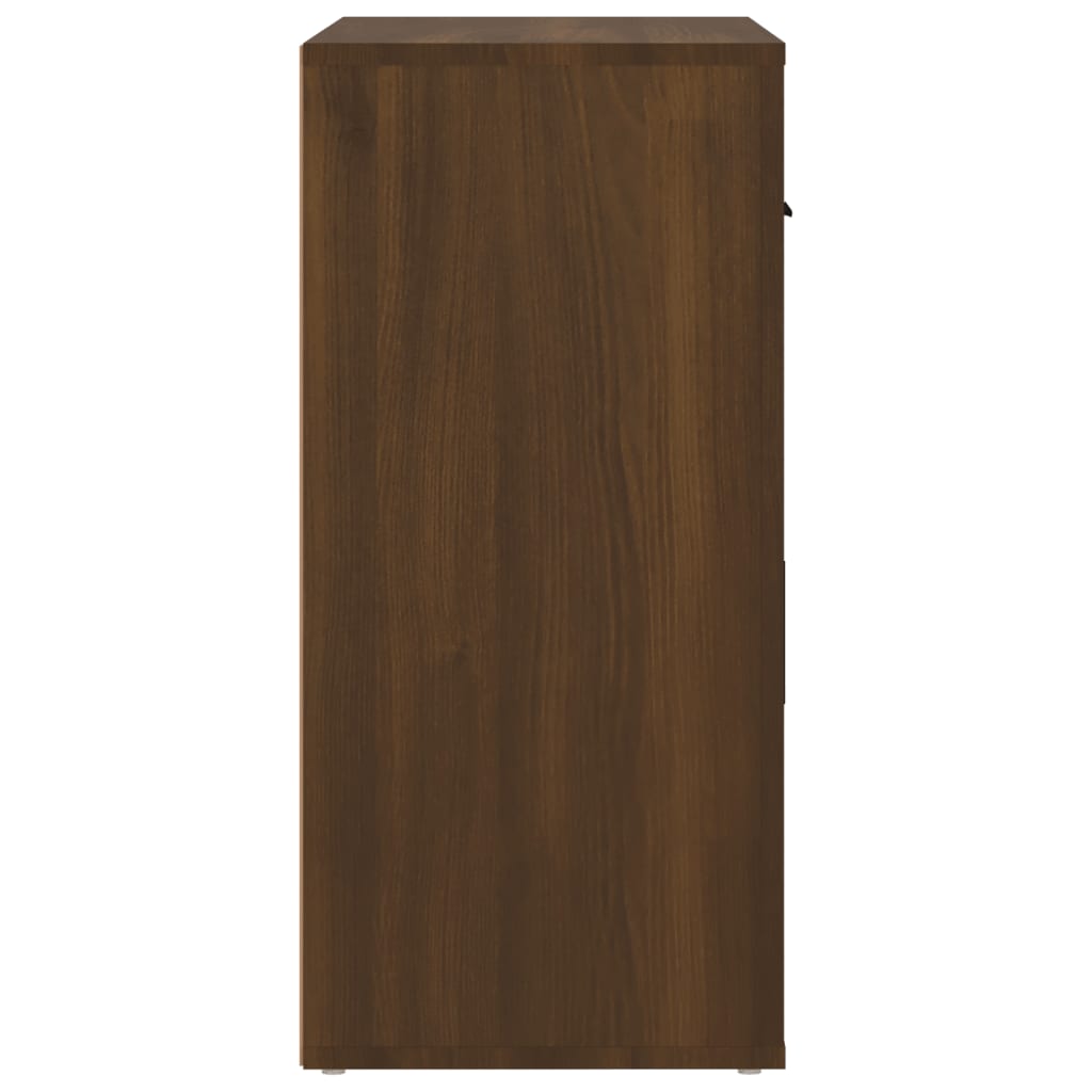 Skjenk Brun Eik 80x33x70 cm