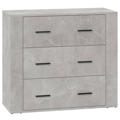 Skap Betonggrå 80x33x70 cm
