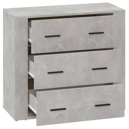 Skap Betonggrå 80x33x70 cm