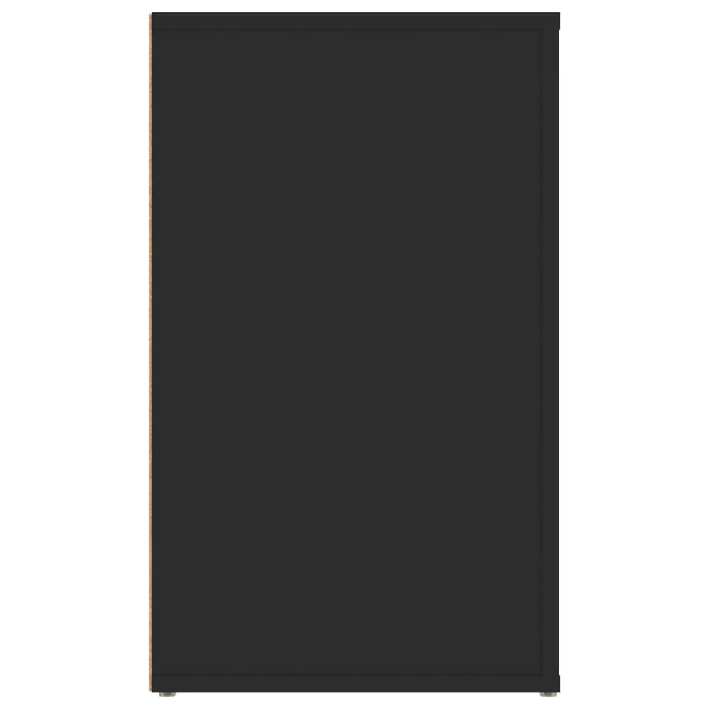 Nattbord Sengbord Svart 50x36x60 cm