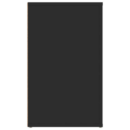 Nattbord Sengbord Svart 50x36x60 cm