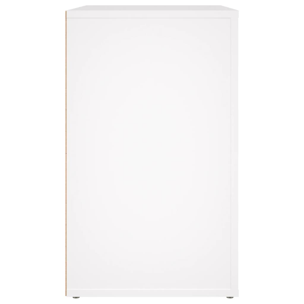 Nattbord Sengbord Hvit 50x36x60 cm