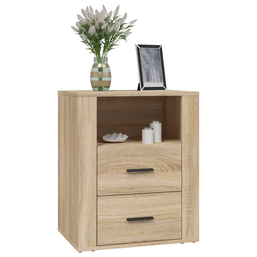 Nattbord Sengbord Sonoma Eik 50x36x60 cm