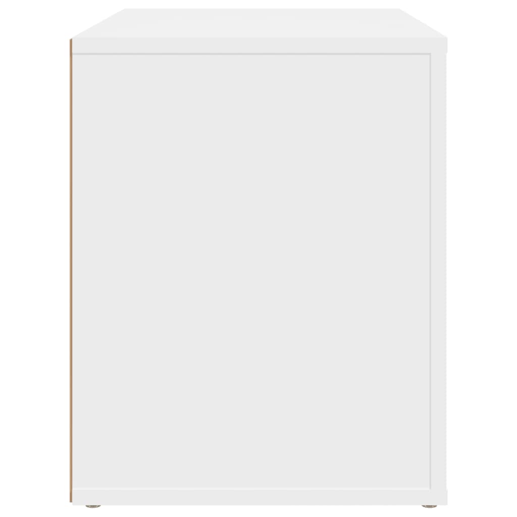 Nattbord Sengbord Hvit 60x36x45 cm