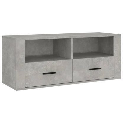 TV-Møbel Betonggrå TV-benk 100x35x40 cm