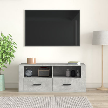 TV-Møbel Betonggrå TV-benk 100x35x40 cm