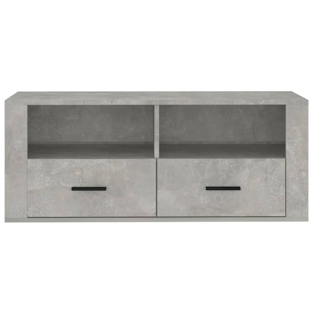 TV-Møbel Betonggrå TV-benk 100x35x40 cm