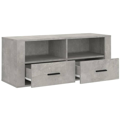 TV-Møbel Betonggrå TV-benk 100x35x40 cm