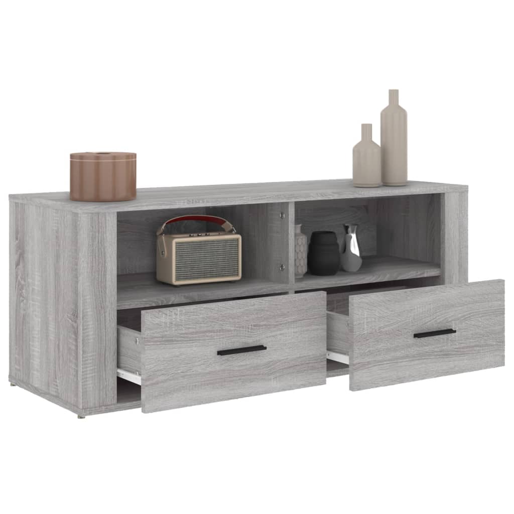 TV-Møbel Sonoma Grå TV-benk 100x35x40 cm
