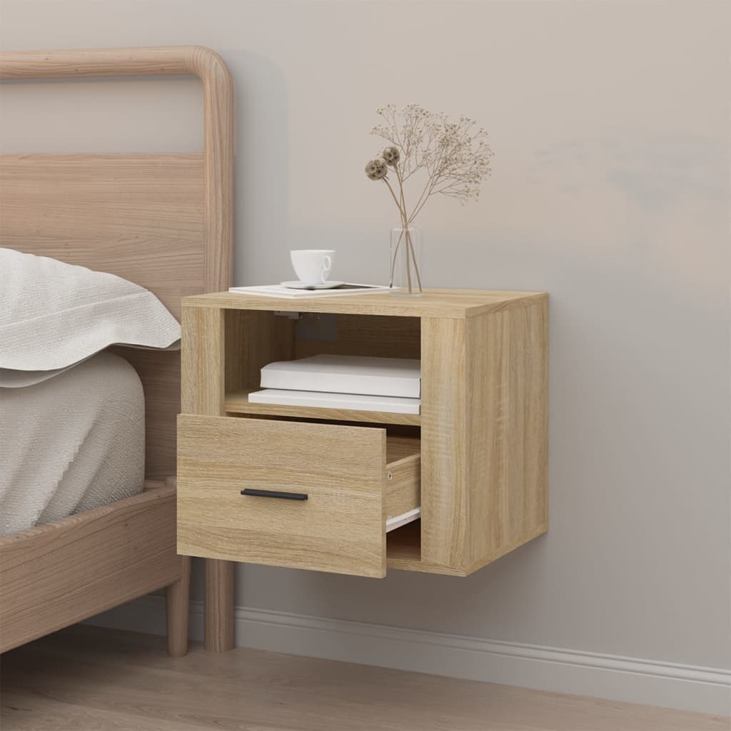 Nattbord Sengbord Sonoma Eik 50x36x40 cm