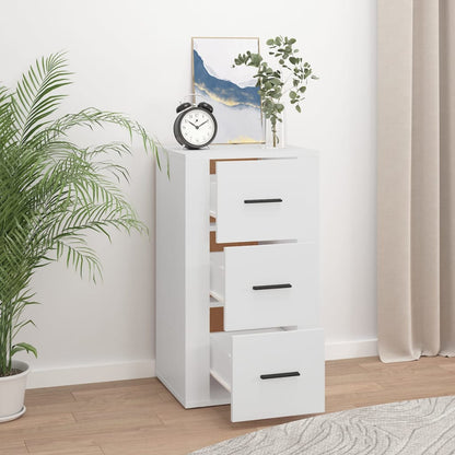 Skap Hvit 40x33x70 cm