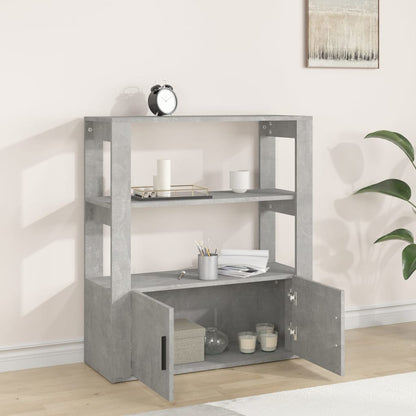 Skap Betonggrå 80x30x90 cm