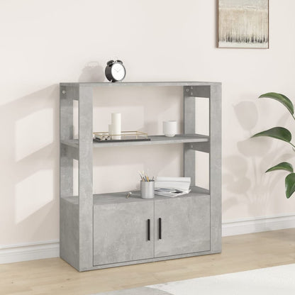 Skap Betonggrå 80x30x90 cm