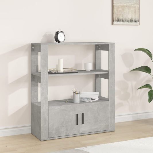 Skap Betonggrå 80x30x90 cm