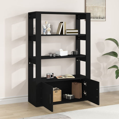 Skjenk Svart 80x30x119,5 cm