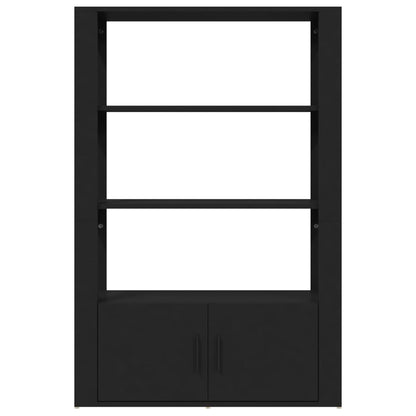 Skjenk Svart 80x30x119,5 cm