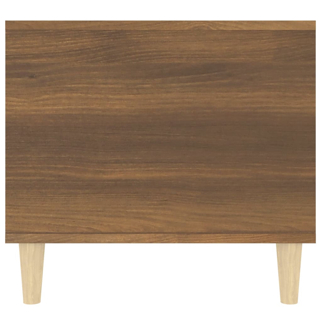 Salongbord Sofabord Brun Eik 90x49x45 cm