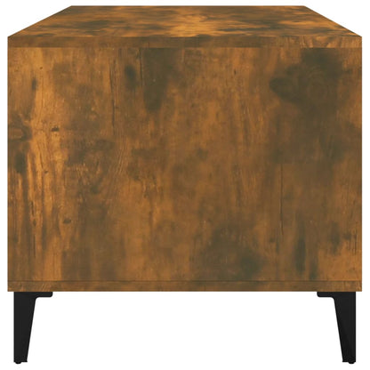 Salongbord Sofabord Røkt Eik 90x49x45 cm