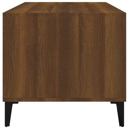Salongbord Sofabord Brun Eik 90x49x45 cm