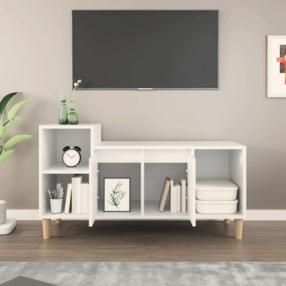 TV-Møbel Hvit TV-benk 100x35x55 cm