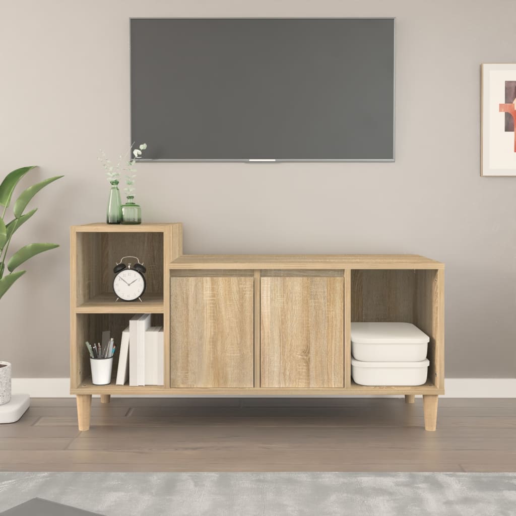 TV-Møbel Sonoma Eik TV-benk 100x35x55 cm