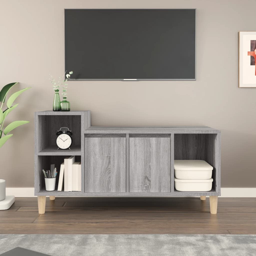 TV-Møbel Sonoma Grå TV-benk 100x35x55 cm